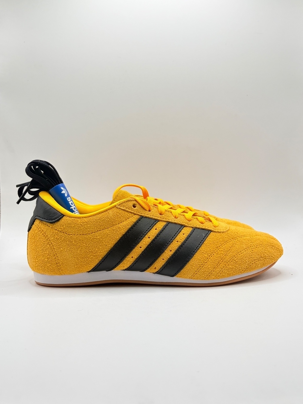 Adidas Taekwondo Lace Classic Yellow Suede Sneakers Size 9 US